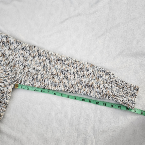 L.L. BEAN Women's Cotton Ragg Funnel Neck Pullover Knit Sweater‎ Medium NEW Cozy - Picture 8 of 11